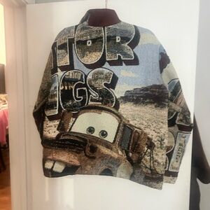 Women’s Disney Car Cartoon Print Jacket